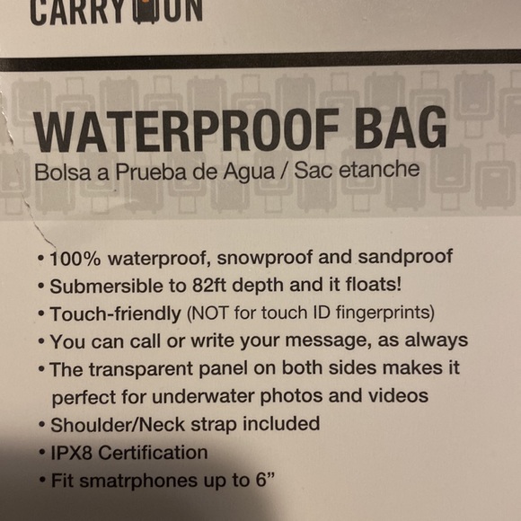 Waterproof floating smartphone bag. - Picture 3 of 3